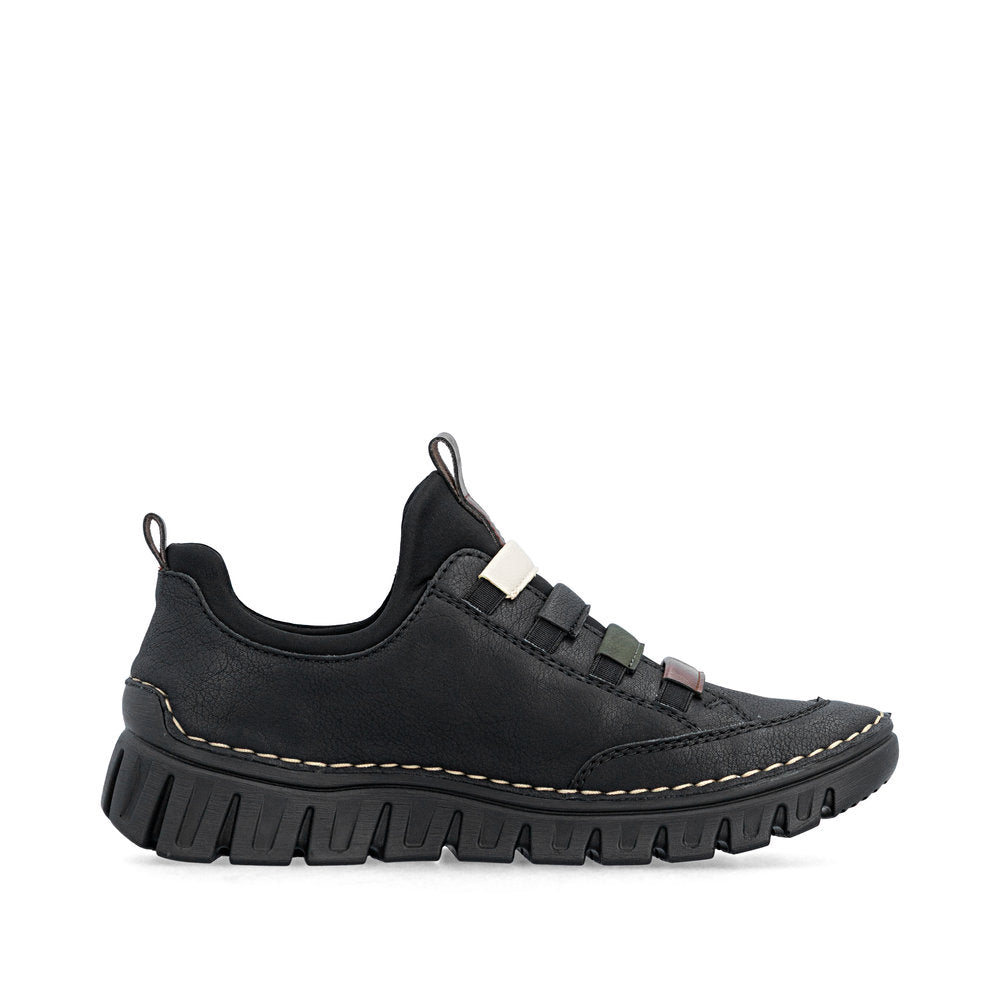 Rieker Angela 57550-00 Black Shoe