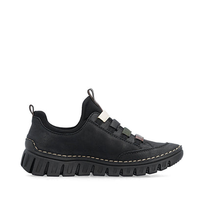 Rieker Angela 57550-00 Black Shoe