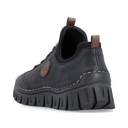 Rieker Angela 57550-00 Black Shoe