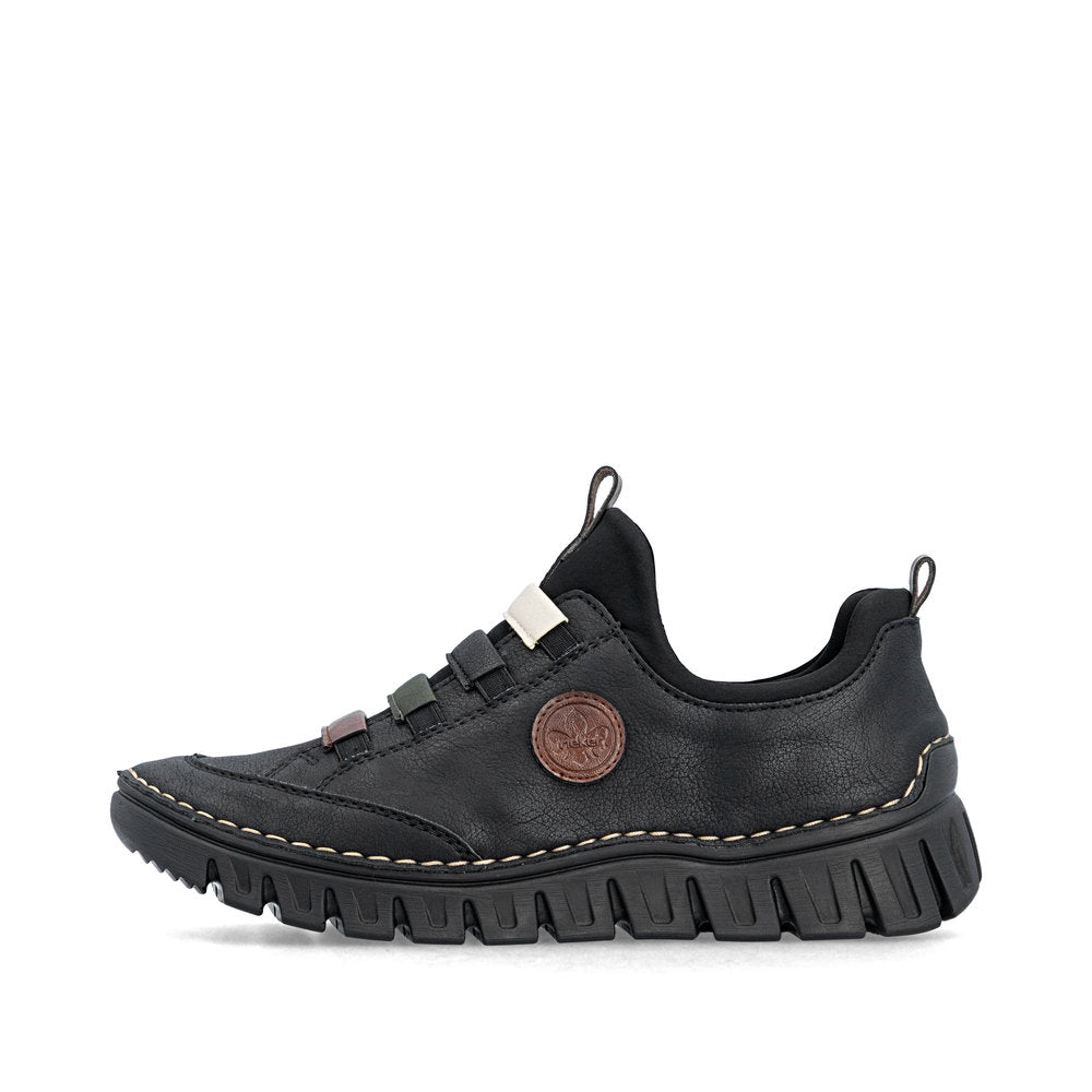 Rieker Angela 57550-00 Black Shoe