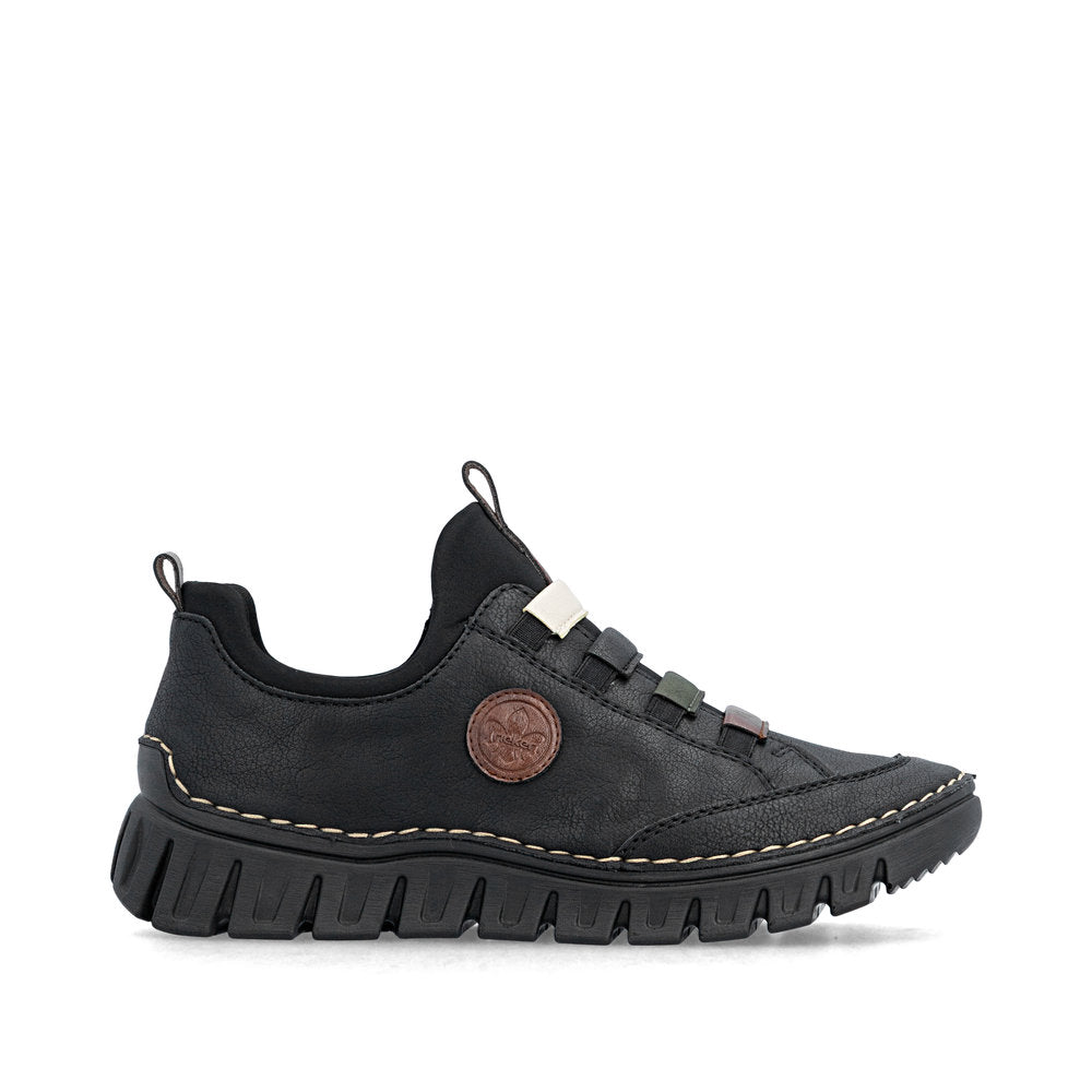 Rieker Angela 57550-00 Black Shoe