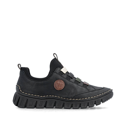 Rieker Angela 57550-00 Black Shoe