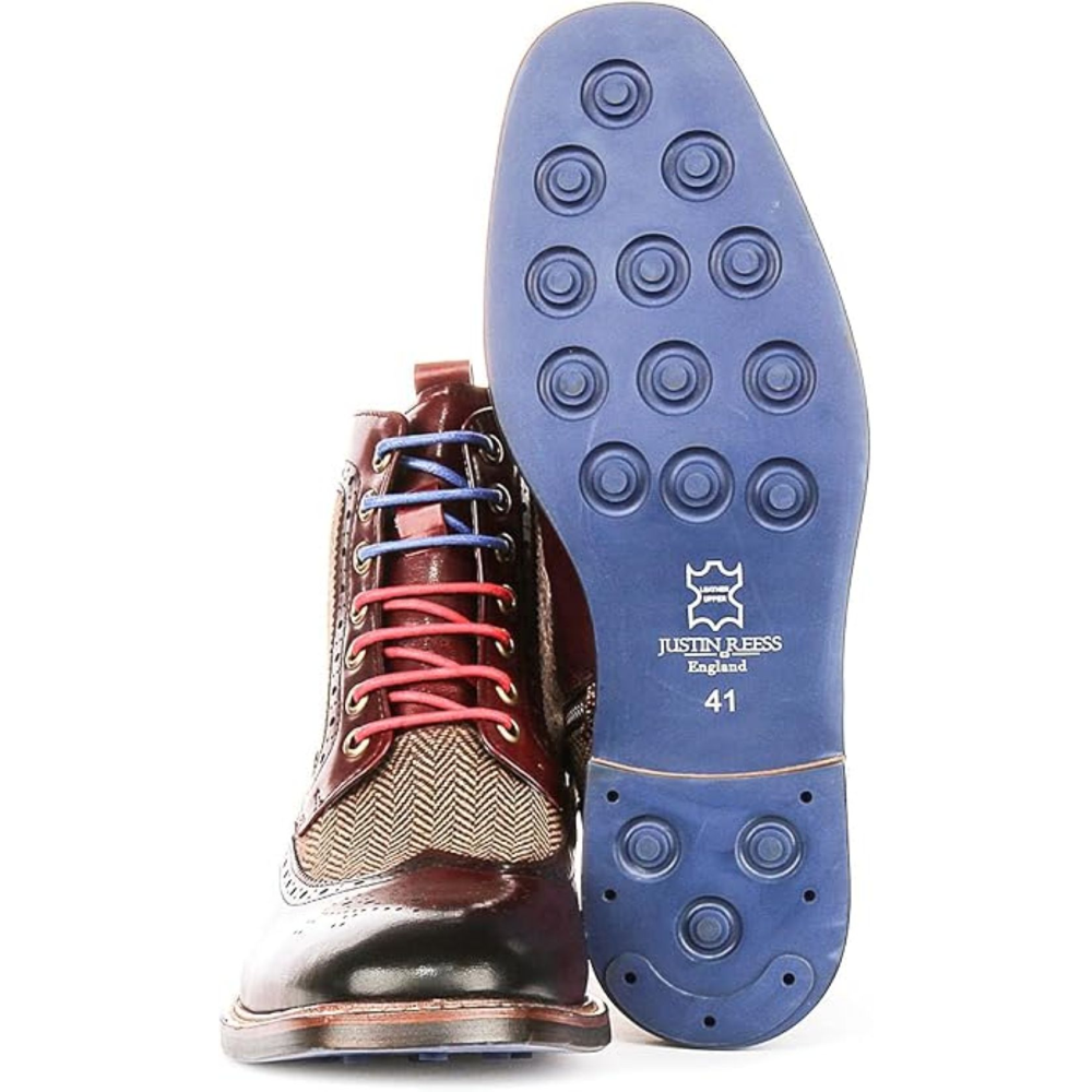 Justin Reess Hi Kennedy Wine Boot