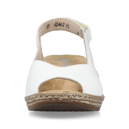 Rieker Ladies Peep Toe Sling Back Wedge Sandal