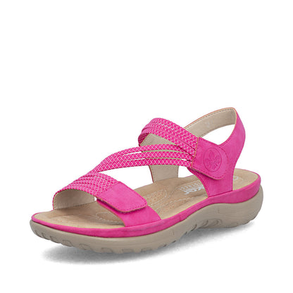Rieker Ladies Adjustable Strap Flat Sandal