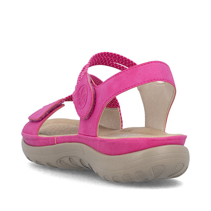 Rieker Ladies Adjustable Strap Flat Sandal