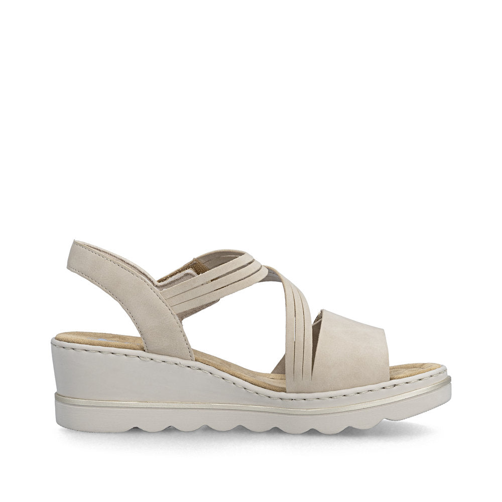 Rieker Rose 67410-62 Beige Sandal