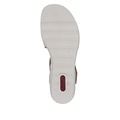 Rieker Rose 67410-62 Beige Sandal