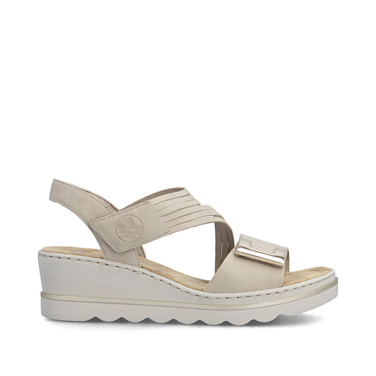 Rieker Rose 67410-62 Beige Sandal