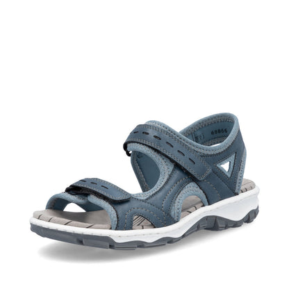 Rieker Ladies Adjustable Velcro Walking Sandal