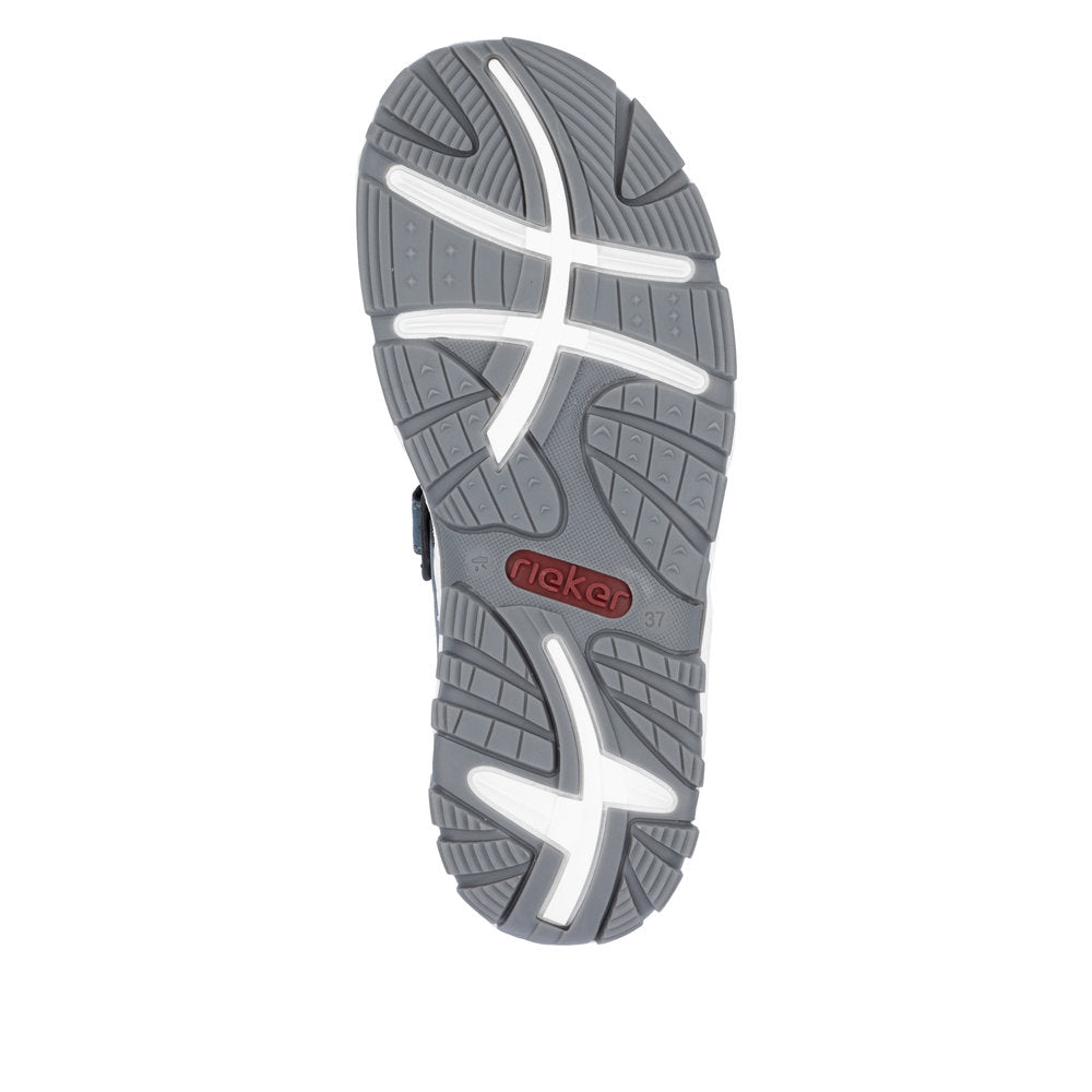 Rieker Ladies Adjustable Velcro Walking Sandal