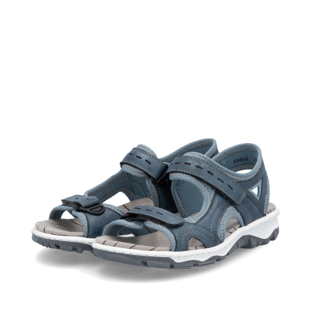 Rieker Ladies Adjustable Velcro Walking Sandal