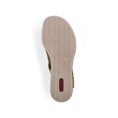 Rieker Rose 69472-60 Beige Sandal