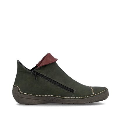 Rieker Angela 72581-54 Green Boot