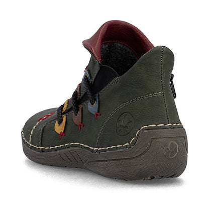 Rieker Angela 72581-54 Green Boot