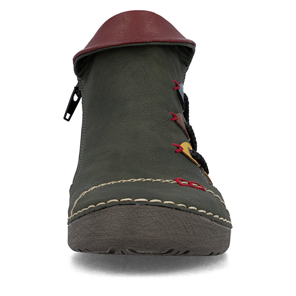 Rieker Angela 72581-54 Green Boot