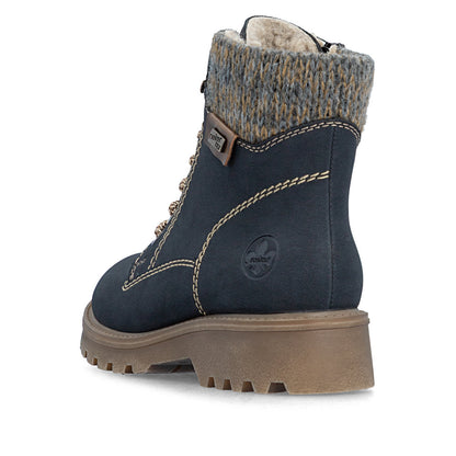 Rieker Sabrina 73220-14 Navy Boot