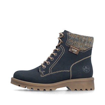 Rieker Sabrina 73220-14 Navy Boot
