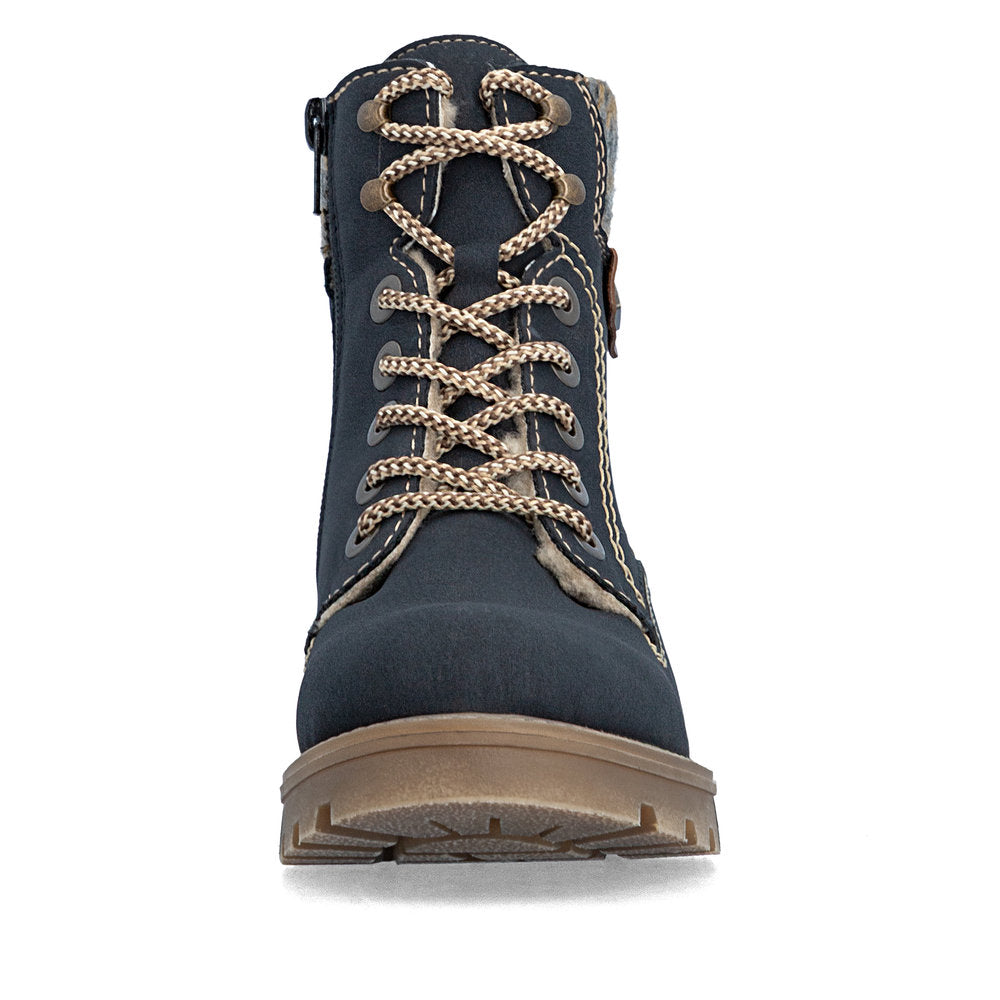 Rieker Sabrina 73220-14 Navy Boot