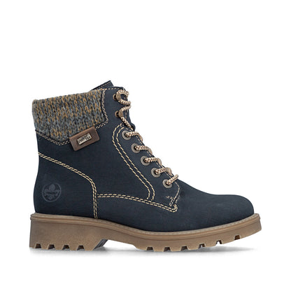 Rieker Sabrina 73220-14 Navy Boot