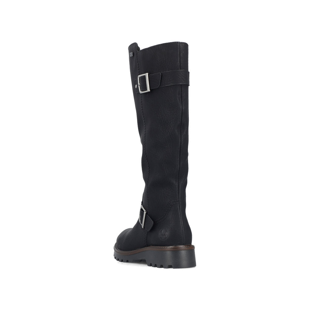 Rieker Sabrina 73292-00 Black Boot