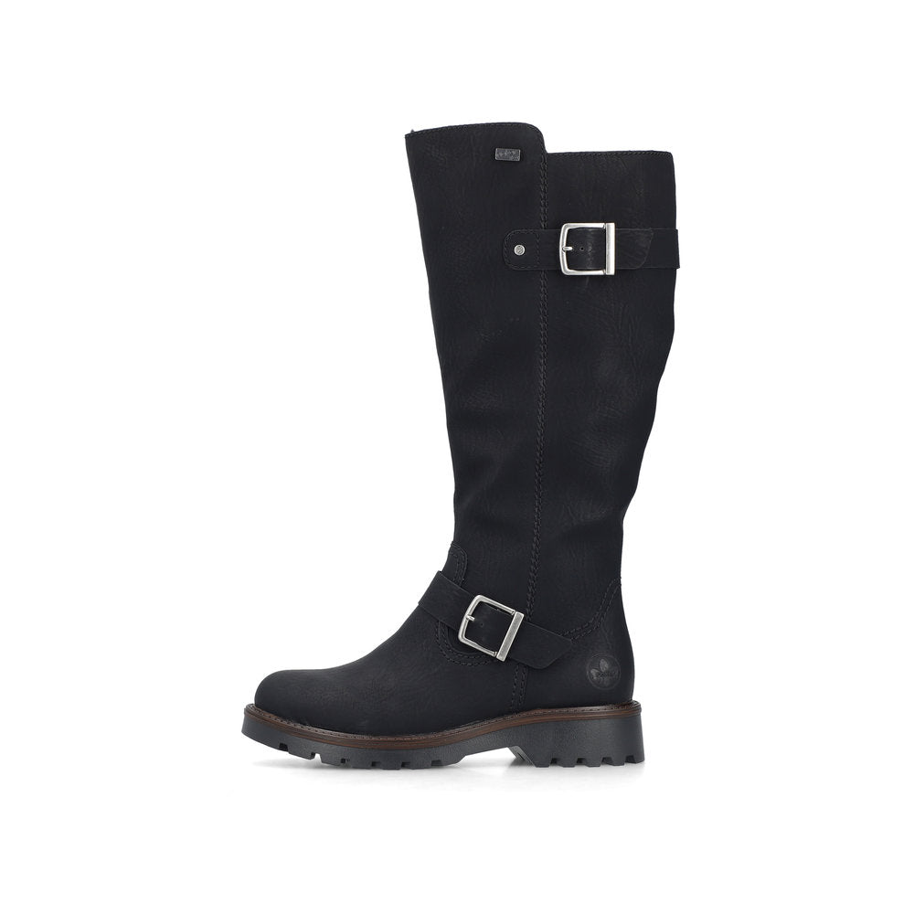 Rieker Sabrina 73292-00 Black Boot