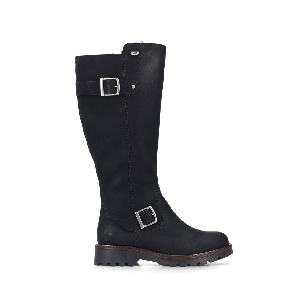 Rieker Sabrina 73292-00 Black Boot