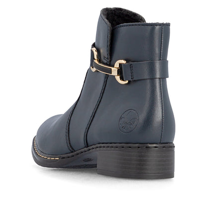 Rieker Conny 73487-14 Navy Boot