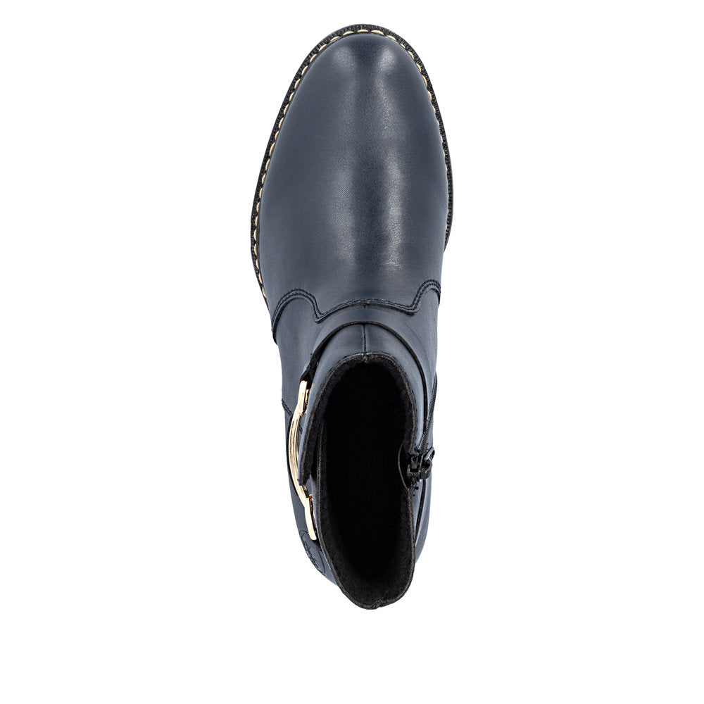 Rieker Conny 73487-14 Navy Boot