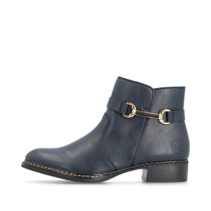 Rieker Conny 73487-14 Navy Boot