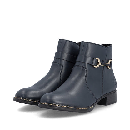 Rieker Conny 73487-14 Navy Boot
