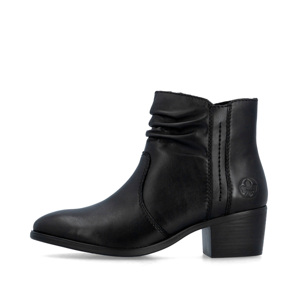 Rieker Fiona 73953-00 Black Boot