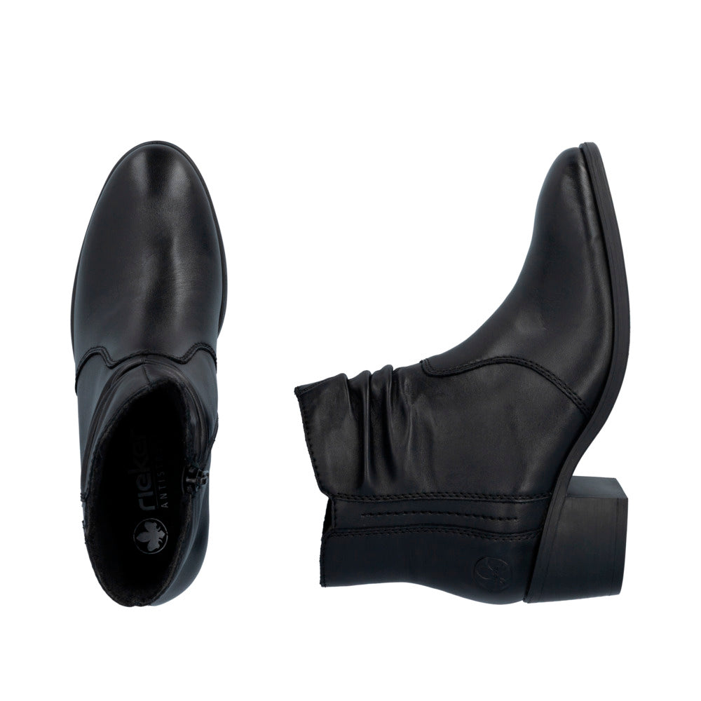 Rieker Fiona 73953-00 Black Boot