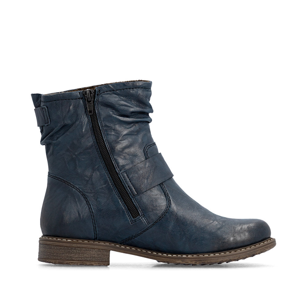 Rieker Ornella 74857-14 Navy Boot