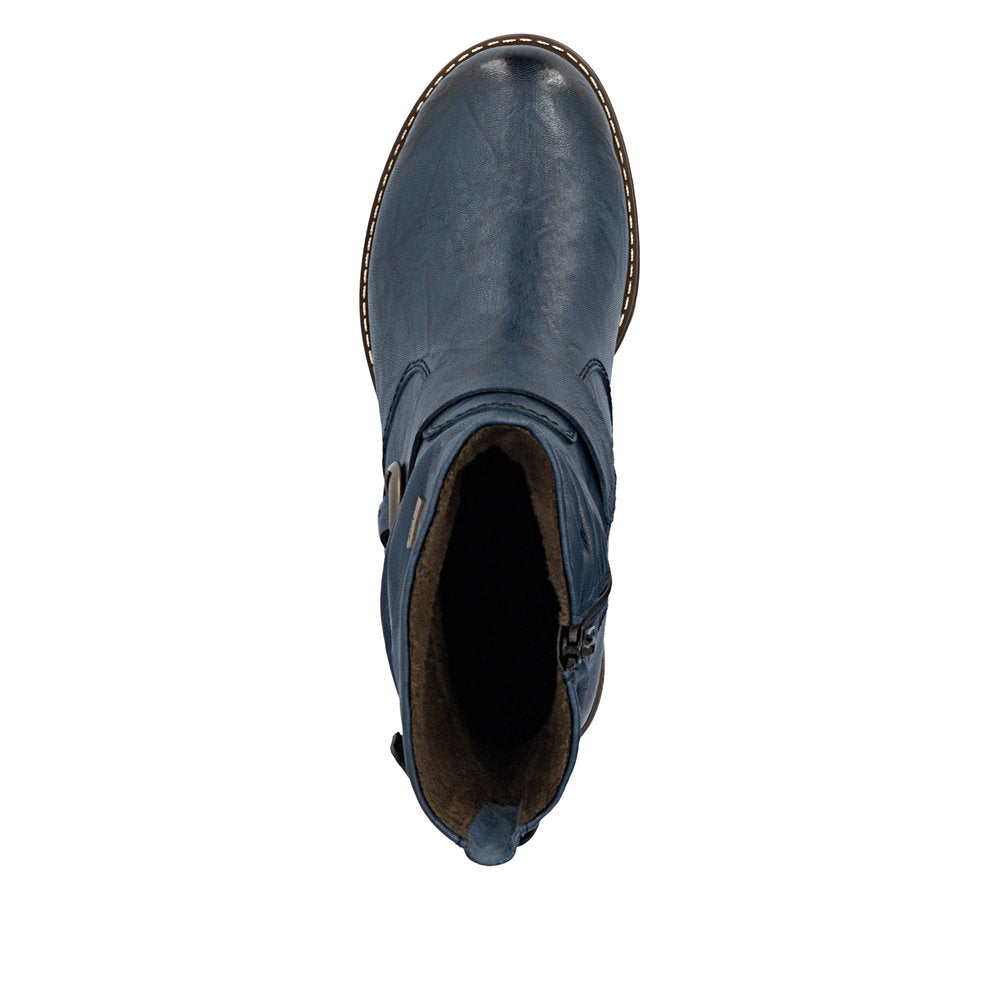 Rieker Ornella 74857-14 Navy Boot