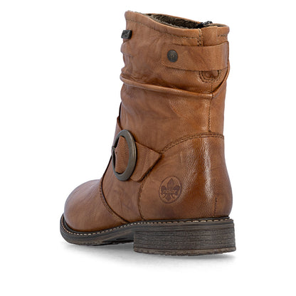 Rieker Ornella 74857-22 Tan Boot