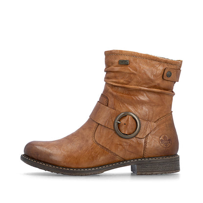 Rieker Ornella 74857-22 Tan Boot