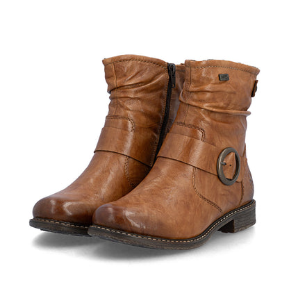 Rieker Ornella 74857-22 Tan Boot