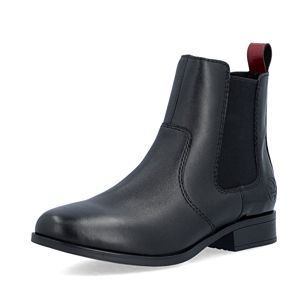 Rieker 77094-00 Black Boot