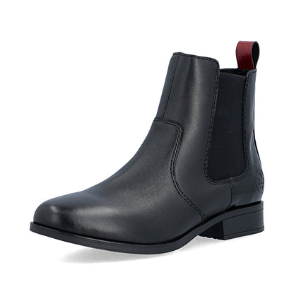 Rieker 77094-00 Black Boot