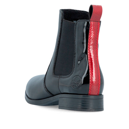 Rieker 77094-00 Black Boot