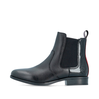 Rieker 77094-00 Black Boot