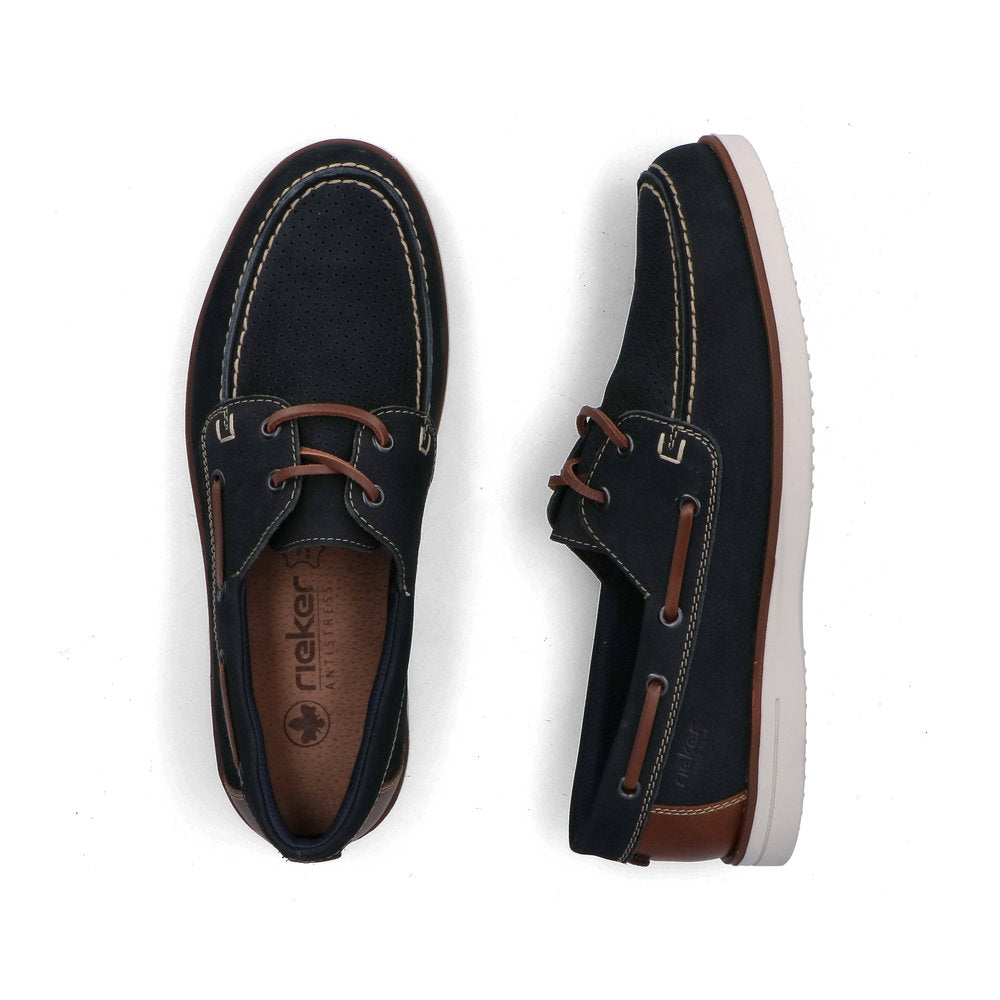 Rieker Roman B2345-14 Blue Shoe