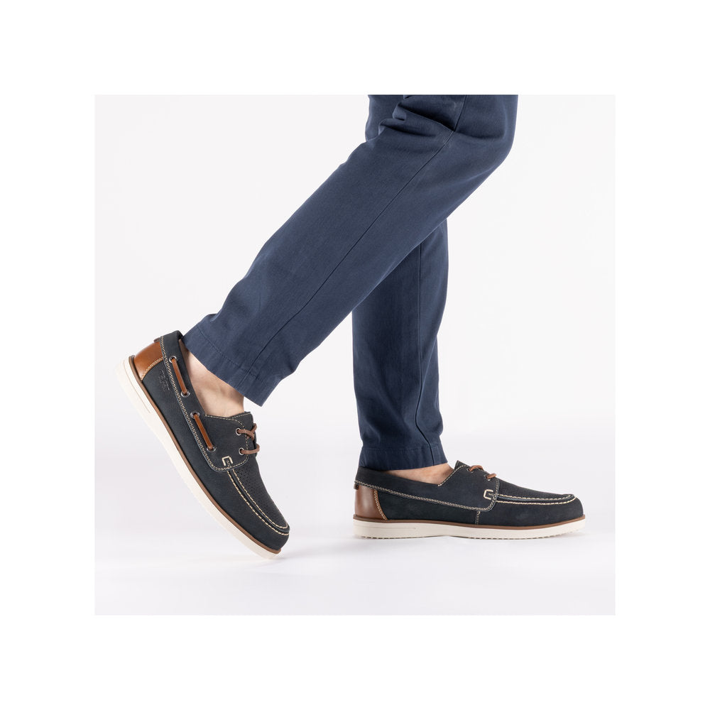 Rieker Roman B2345-14 Blue Shoe