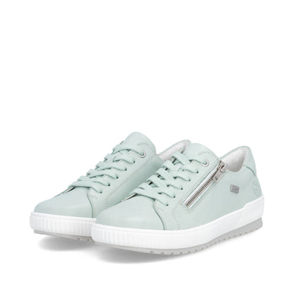 Remonte Ladies Side Zip Lace Up Tex Sneaker