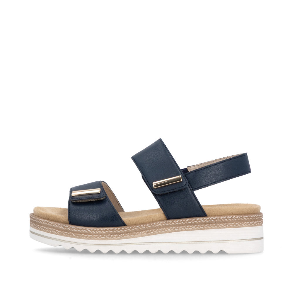Remonte Ladies Two Strap Flat Sandal