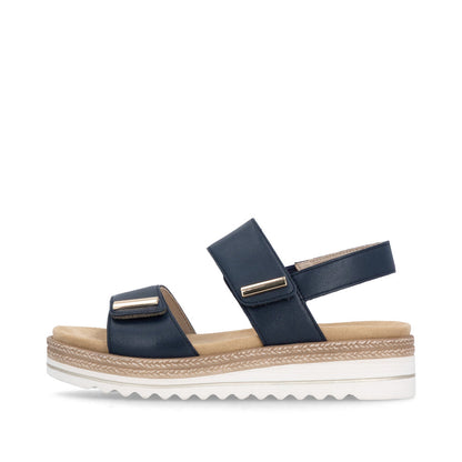 Remonte Ladies Two Strap Flat Sandal