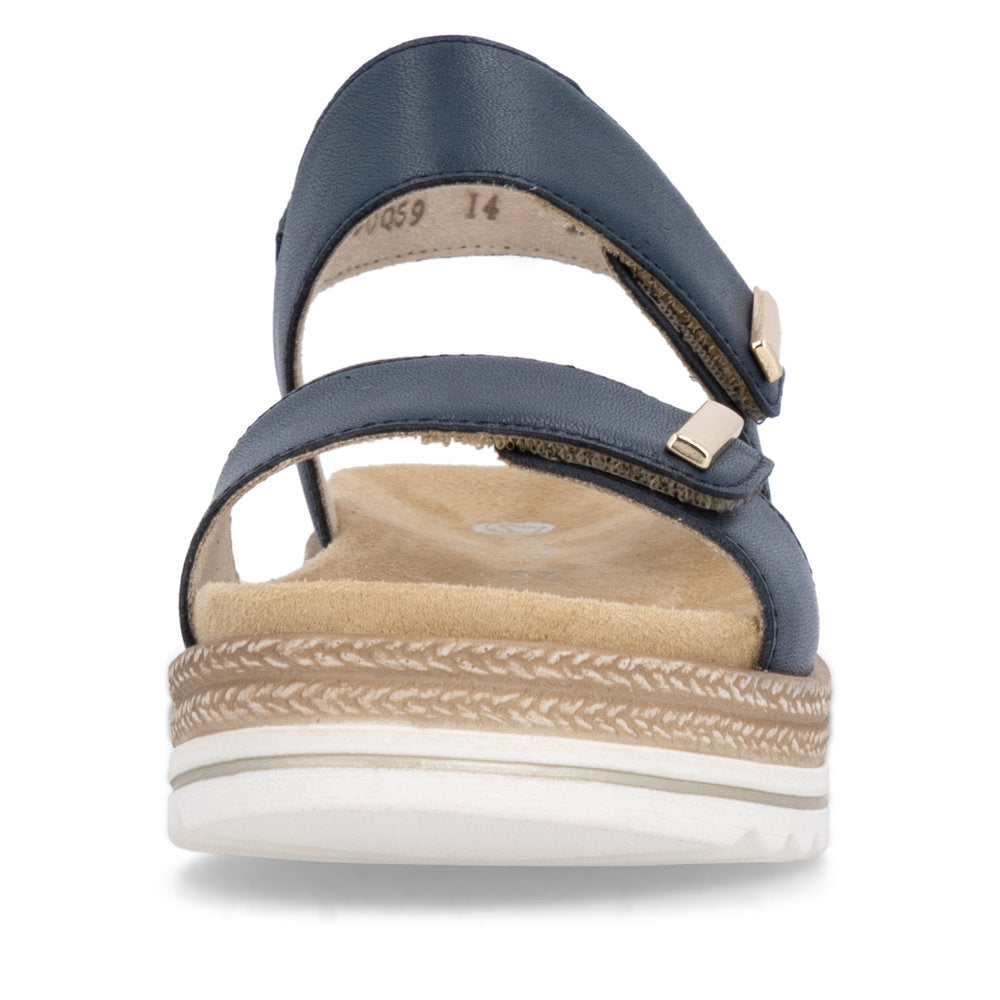 Remonte Ladies Two Strap Flat Sandal