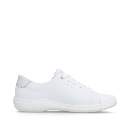 Remonte Ladies Zip Side Lace Up Casual Shoe