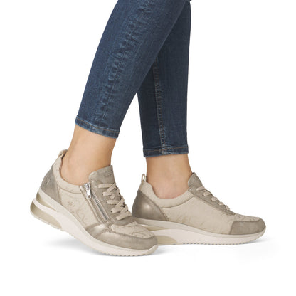 Remonte Ladies Stretch Upper Wedge Sneaker